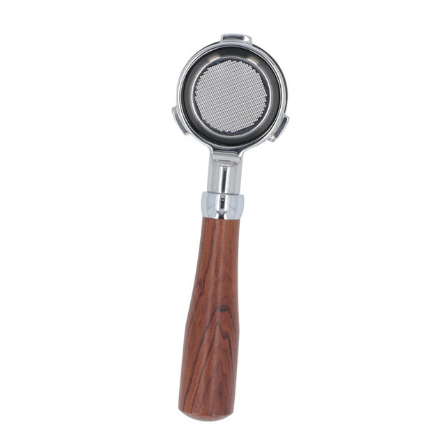 3 Ear 58mm Bottomless Portafilter, Stainless Steel Coffee Basket, Detachable, for Coffee Makers