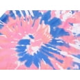 thumbnail image 4 of Beezizac Teen/Little Girls Nightgown – Summer Short Sleeves Sleepwear Trendy Blue & Coral Swirl Nightdress Pajama Size 6, 4 of 7