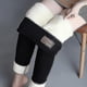 thumbnail image 2 of Leggings de invierno con forro polar para mujer, leggings de cachemira gruesos y elásticos de cintura alta, calidez afelpada, 2 of 4