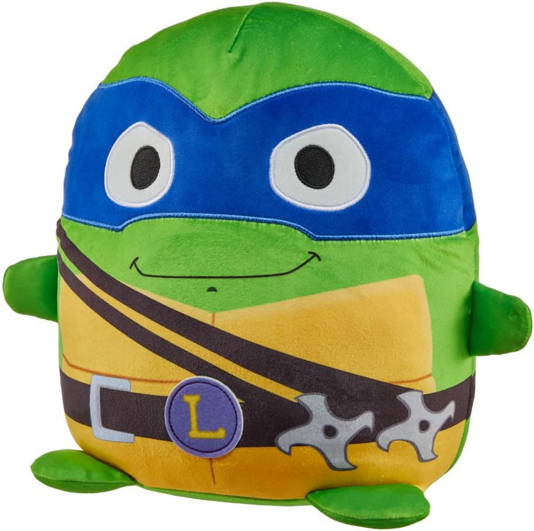  Mattel Teenage Mutant Ninja Turtles: Mutant Mayhem Plush Toys  Cuutopia, 10 Inch Rounded Michelangelo Kawaii-Style Plush, Orange Masked  Mikey : Toys & Games