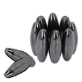 thumbnail image 1 of 10-Pack 43x15mm Oval Industrial-Grade Permanent Magnets - Black Rattlesnake Egg Magnetic Stones with Sound Effect, Educational Science Toy for Magnetism Learning, Office/Refrigerator Decor &, 1 of 6