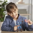thumbnail image 6 of Marvel Avengers Bend And Flex Captain America Flexible 6-inch Action Figure, 6 of 10