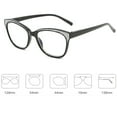 thumbnail image 3 of Womens Cat Eye Reading Glasses Blue Light Blocking Fashion Readers, 3 of 4