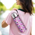 thumbnail image 6 of Modern 20oz Stainless Steel Thermal Bottle with Tea Filter and Cup Lid, Vacuum Insulated Coffee Mug with 316L Inner Liner, Leakproof Travel Thermos for Office, Commute & Outdoor, 6 of 7