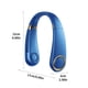 thumbnail image 4 of Ventilador de refrigeración Ventilador colgante de cuello recargable sin hojas Enfriador de aire personal portátil ajustable, Azul Inevent HA005277-04B, 4 of 6