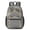 Grey and Gold, variant on White and Gold Marble Pattern 17" School Backpacks for Teens,Waterproof Oxford Fabric,S-Shape Padded Straps for School,Travel,Hiking,Camping