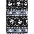 thumbnail image 2 of The Nightmare Before Christmas Women's Jack Skellington FairIsle Minky Plush Pajama Pants, 2 of 5