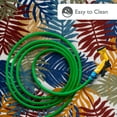 thumbnail image 6 of Leick Home Talipot Bright Palm 7'10" x 10' Multicolor Rectangle Indoor/Outdoor Area Rug, 6 of 13