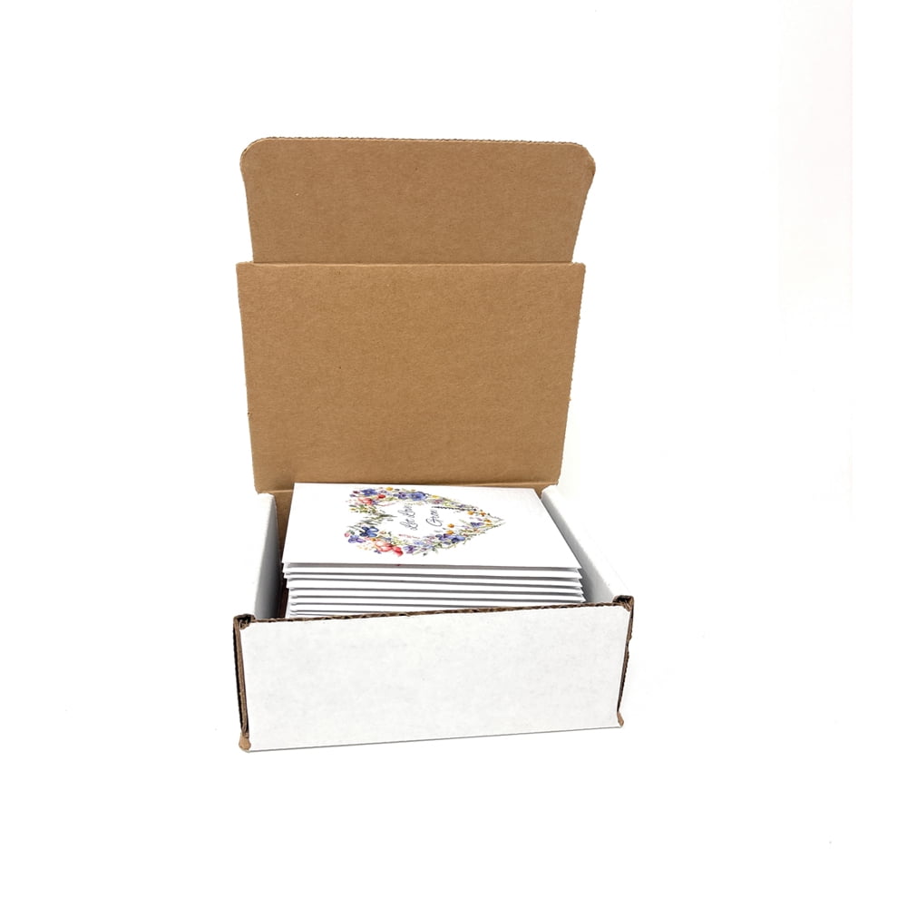 Let Love Grow Wildflower Seed Packets - For Wedding, Bridal Shower, Baby Shower, Birthday