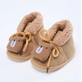 thumbnail image 5 of HUANBAI Baby Girls Boys Warm Shoes Soft Booties Snow Boots Comfortable Shoes Infant Toddler Warming And Fashion Shoes 12-18 Months, 5 of 8