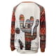 thumbnail image 5 of Camiseta de manga larga con cuello redondo para mujer a la moda, blusa suelta con estampado de verano Fridja  ghj987+4269, 5 of 5