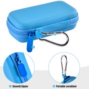 MP3 MP4 Player Case - Protection, Shockproof, and Accessory Organizer Pouch - Blue