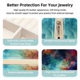 thumbnail image 3 of Galactic Space Travel Portable Square Jewelry Organizer Box - Earring Holder, Ring, Necklace, Bracelet Storage - Suitable for Girls and Women - Jewelry Stand, Jewelry Boxes, 3 of 6