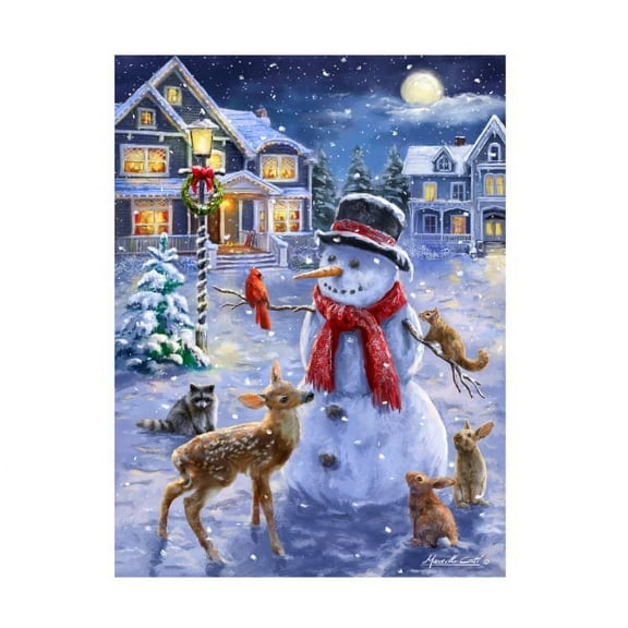 ALI Corti 'Christmas Cuties' Canvas Art