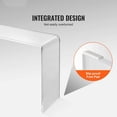 thumbnail image 4 of Acrylic Console Table, Clear End Table, Transparent Side Table 37.95x15x29.13 inch, U-Shape Design, Living Room, Foyer, 4 of 7