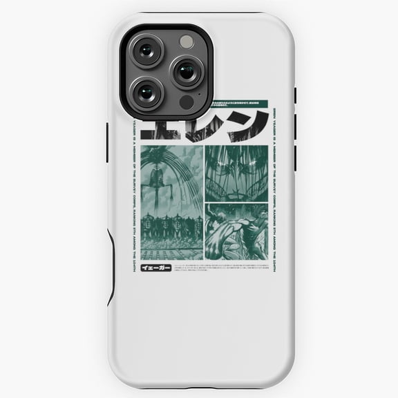 The Founding Titan Anime Horror Phone Case for iPhone 16 15 14 13 12 11 Pro Max M5900412