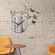 thumbnail image 5 of Reloj de pared moderno calcomanía artística mariposa relojes decorativa DIY espejo extraíble acrílico para decoración del hogar dormitorio , argén Argenta2 Macarena Reloj de pared, 5 of 7