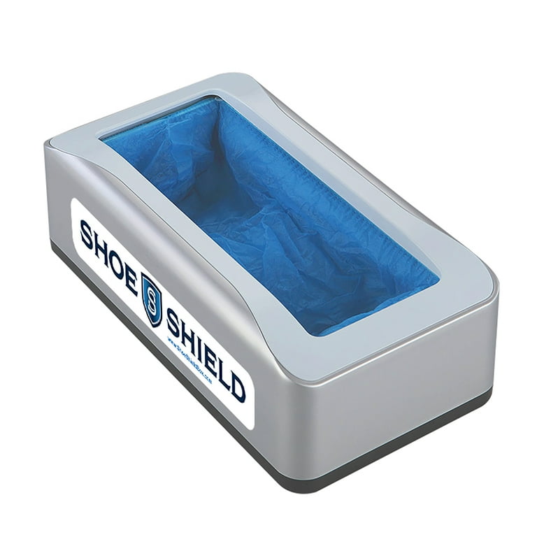 ShoeShield Automatic Sanitary Shoe Cover Dispenser Includes 100