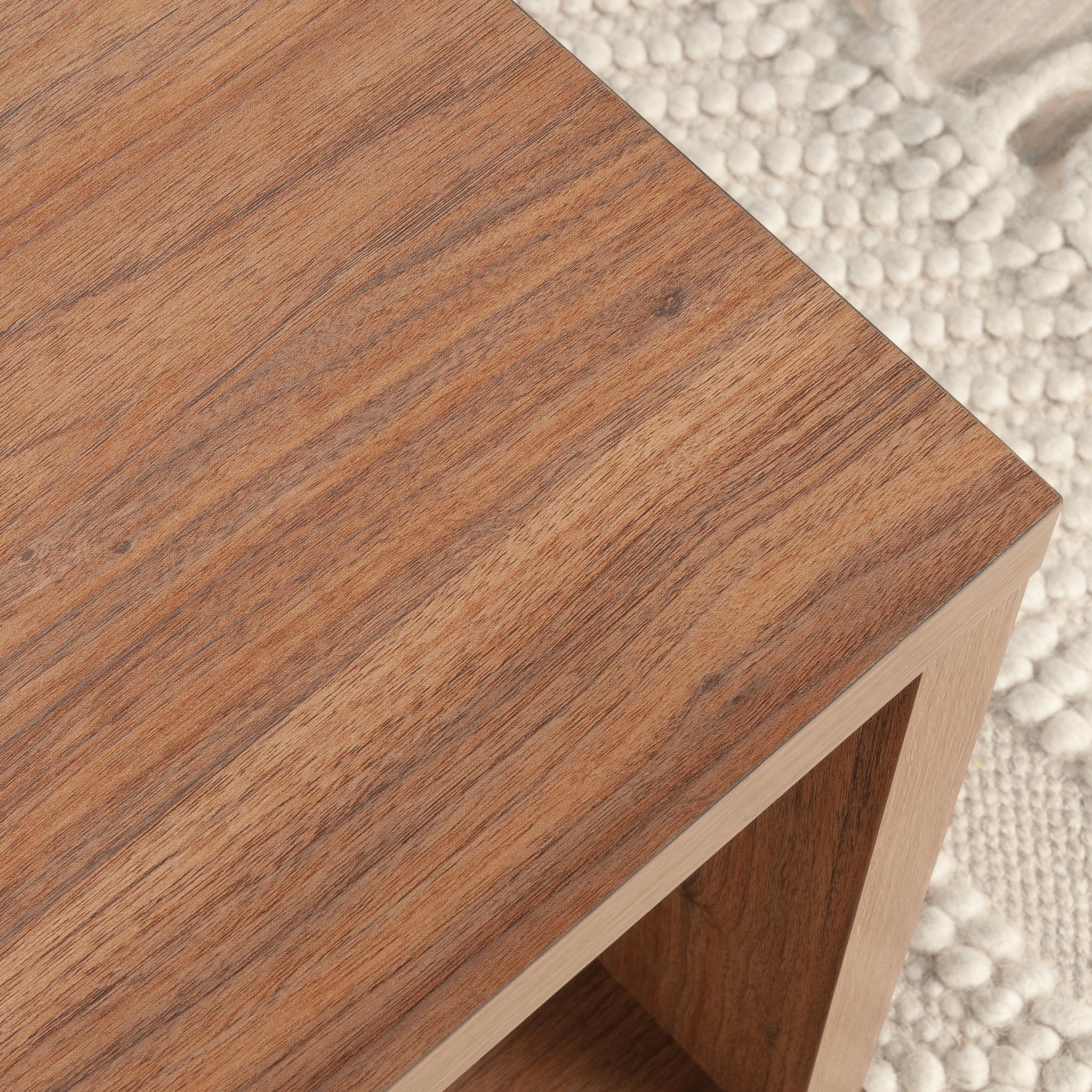 Mainstays Westley Coffee Table, Warm Walnut Finish