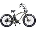 thumbnail image 5 of Tracer Loiter 26" 800W Cruiser E-bike, 7 Speed, 40-60mi, 48V 17.5Ah, 25mph, Disc Brake, for Men, Matte Gray, UL2849, 5 of 10