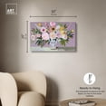 thumbnail image 4 of Lilac Antrobouquet Canvas Print Pink Floral Wall Art by Art Remedy, Gallery Wrapped, 30 x 20, 4 of 5