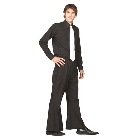 PANTALÓN DANCE FEVER BELL BTM DE LOS AÑOS 70 RG Costumes 80174-BK-M