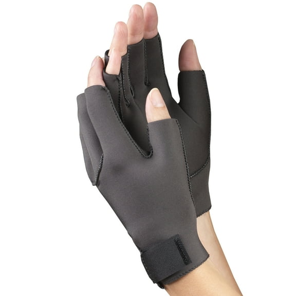 OTC Arthritis Gloves, Black, Small