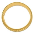 thumbnail image 2 of Primal Gold 14 Karat Yellow Gold 13/16 Florentine Hinged Bangle Bracelet, 2 of 4