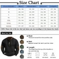 Christmas Sweaters for Men Zip Up Sweatshirts Patches Vintage Print