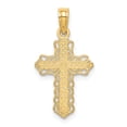 thumbnail image 4 of FB Jewels 14K Yellow Gold Budded Cross Charm, 4 of 4