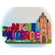 thumbnail image 1 of San Miguel de Allende Mexico Imanes Para Refrigerador Souvenirs Recuerdo Turistico Pueblitos Magicos Playas MDF 3 mm Mexicanitas  Iman para Refrigerador, 1 of 2