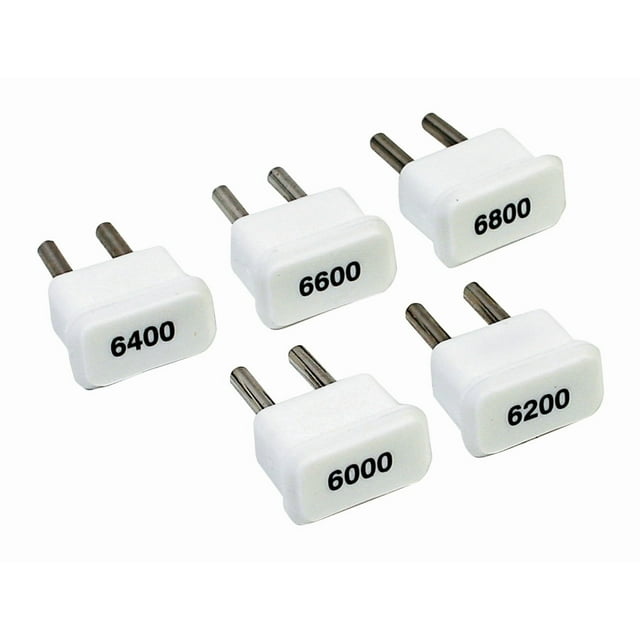 MSD Ignition Rev Limiter Module 8746 Even Increments; For Use With MSD Ignition Controls; Includes 1 Of Each 6000/6200/6400/6600/6800 Rev Limiter RPM Modules