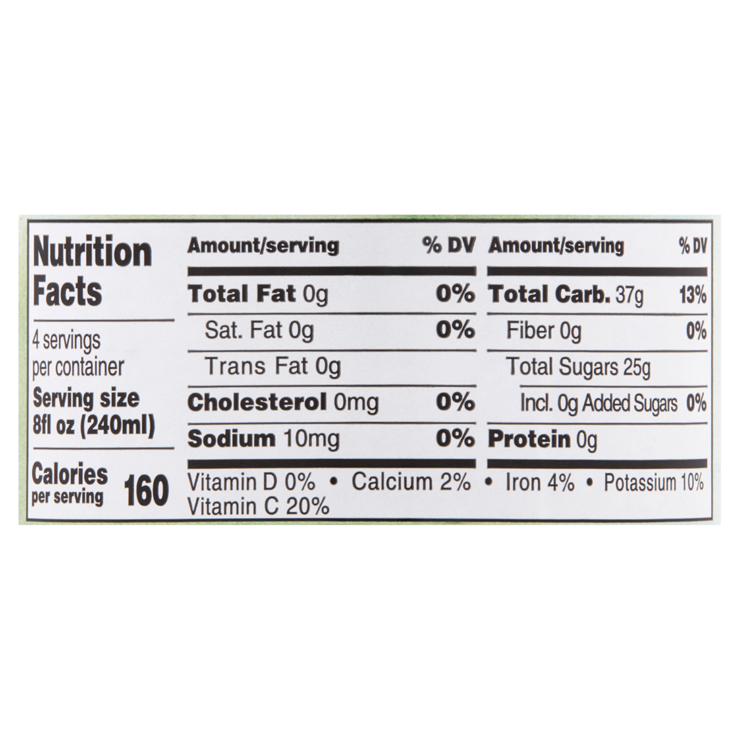 Great Value Organic Black Cherry 100% Juice, 32 fl oz
