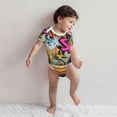 thumbnail image 3 of Kdxio Graffiti Lamp Urban Scene Pattern Unisex Baby Cotton Short Sleeve Bodysuits-2 Years, 3 of 5