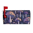 thumbnail image 2 of Fotbe Floral Hippie Mushrooms Mailbox Covers Post Letter Box Cover Garden Decor Standard Size-25.5x21 in, 2 of 9