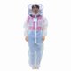 thumbnail image 1 of Traje Ventilado, Transpirable, De Malla, Para Apicultores, Con Bolsillos Utilitarios, Ropa De Trabajo Protegida Para Apicultores, Apicultores, Colmenares Y Granjas. Guantes de una pieza talla S, 1 of 8