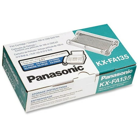 - Panasonic, PANKXFA135, KXFA135 Thermal Transfer Film Cartridge, 1 Each