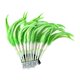 thumbnail image 2 of Tocado indio creativo y ligero de plumas para actuaciones escénicas. Verde, 2 of 8