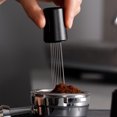 thumbnail image 3 of Billuyoard Agitador de polvo de agitación Tamper manual A prueba de herrumbre Tamaño compacto Superficie lisa Sin rebabas Acero inoxidable Juegos de servir café y té Negro, 3 of 6