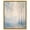 Gold Frame, variant on Serenity Indigo Grey Canvas Minimalist Forests by Art Remedy, Gallery Wrapped, 20" x 24"