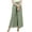Olive Green, variant on Phagun Women's Elastic Waist Cotton Green Fisherman Pants Boho Gypsy Harem-S
