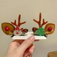 thumbnail image 5 of DagobertNiko Christmas Reindeer Antlers Headband Hairpins Hairbands Girls Beauty Headdresses Pine Cone Hair Accessories Cute Reindeer Christmas Hair Clips, 5 of 5