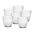 thumbnail image 1 of Juego de vasos Duralex Gigogne de vidrio transparente de 3.13 oz, paquete de 6, 1 of 8