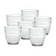 thumbnail image 1 of Juego de vasos Duralex Gigogne de vidrio transparente de 3.13 oz, paquete de 6, 1 of 8