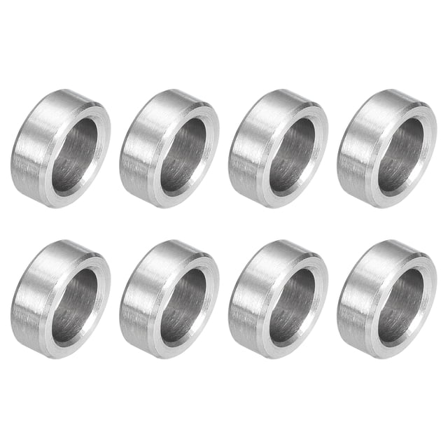 8 Piezas Espaciador Acero Inoxidable 1/2" OD x 5/16" ID x 1/4" Longitud (12x8x3mm) para Tornillos M8