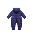 thumbnail image 4 of Fozruso Winter Baby Boys Girls Fleece Lined Thickened Romper Jumpsuit With Hood Infant Toddler Outfit Warm Soft Playwear Boys Rompers Sizes 0-3 Months, 4 of 6