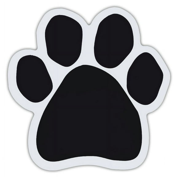Dog Paw Shaped Magnets: Create Your Own (Ships To You Blank, You Add Message)