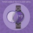 thumbnail image 3 of maytalsory 3D Curved Soft Edge Protective Film Full Coverage Screen Protector Compatible for Garmin Lily Smart Watch Purple, 3 of 8