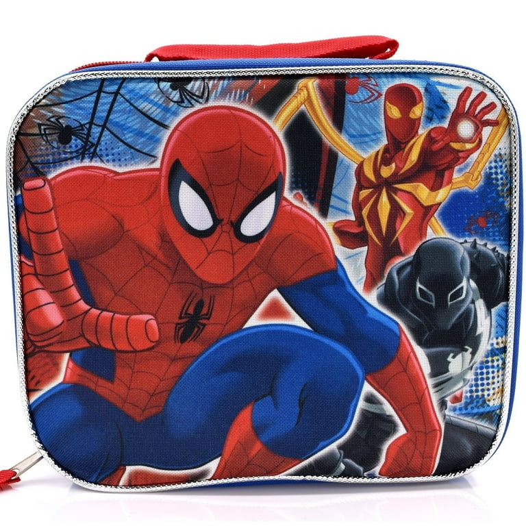 Superhero Lunch: Spiderman Bento