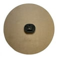 thumbnail image 5 of Luciana White Woven Rattan Round Wall Clock, 5 of 6